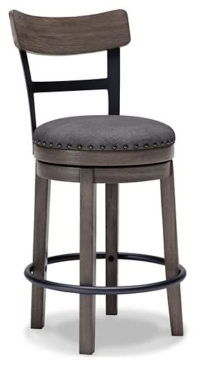 Ashley Express - Caitbrook UPH Swivel Barstool (1/CN) - Walo Furniture