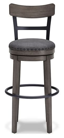 Ashley Express - Caitbrook UPH Swivel Barstool (1/CN) - Walo Furniture