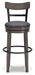 Ashley Express - Caitbrook UPH Swivel Barstool (1/CN) - Walo Furniture