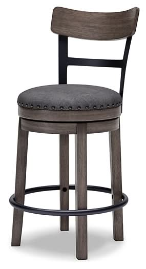 Ashley Express - Caitbrook UPH Swivel Barstool (1/CN) - Walo Furniture