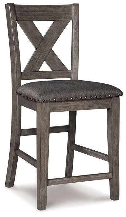 Ashley Express - Caitbrook Upholstered Barstool (2/CN) - Walo Furniture