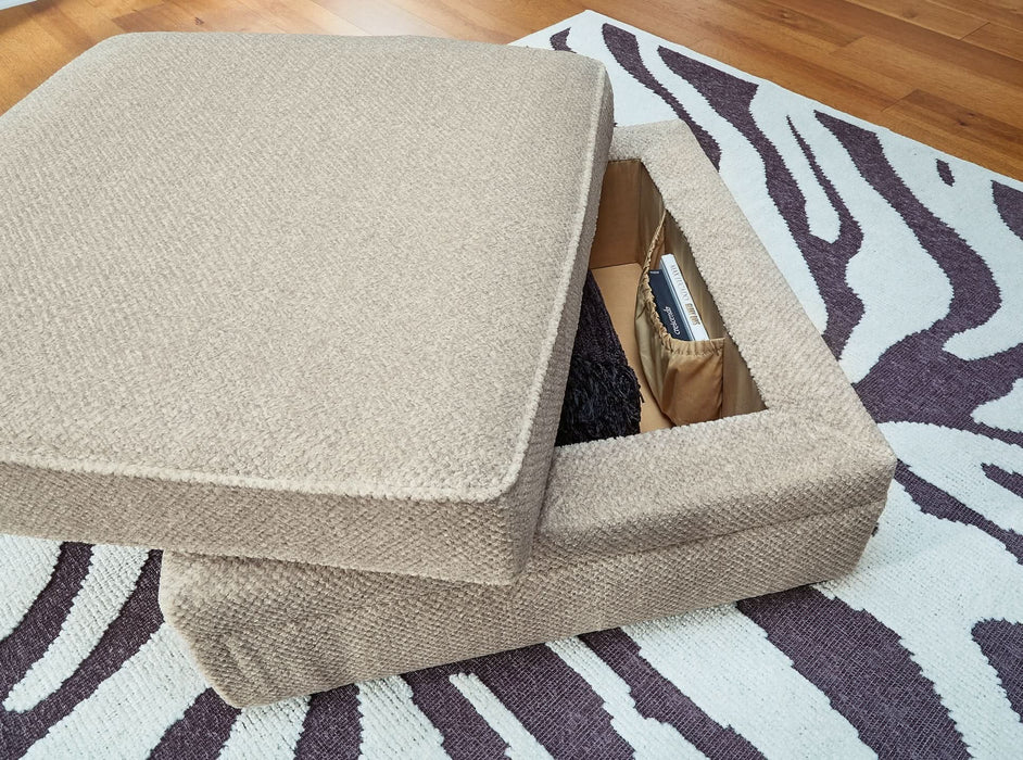 Ashley Express - Calnita Ottoman With Storage - Walo Furniture