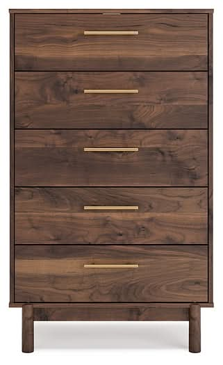 Ashley Express - Calverson Five Drawer Chest - Walo Furniture