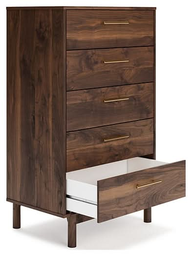 Ashley Express - Calverson Five Drawer Chest - Walo Furniture