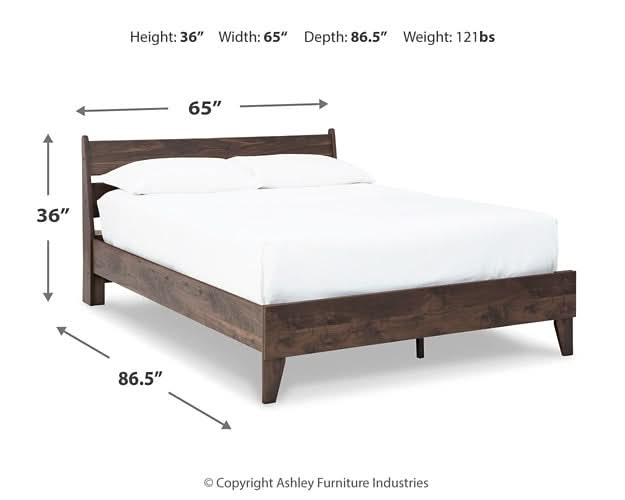 Ashley Express - Calverson Panel Platform Bed - Walo Furniture