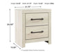 Ashley Express - Cambeck Two Drawer Night Stand - Walo Furniture