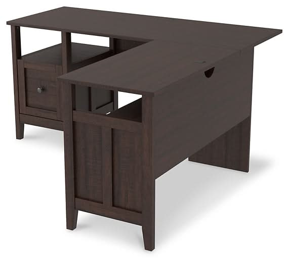 Ashley Express - Camiburg 2 - Piece Home Office Desk - Walo Furniture