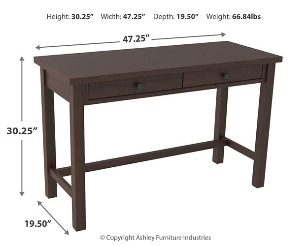 Ashley Express - Camiburg Home Office Desk - Walo Furniture