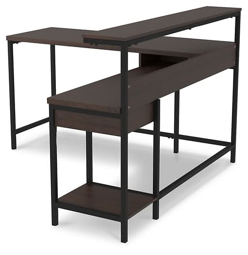 Ashley Express - Camiburg L - Desk with Storage - Walo Furniture