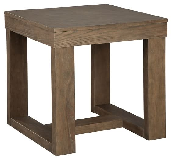 Ashley Express - Cariton Square End Table - Walo Furniture