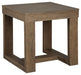 Ashley Express - Cariton Square End Table - Walo Furniture