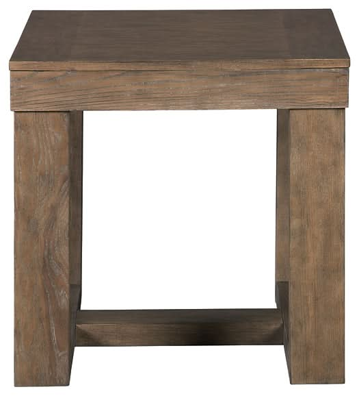 Ashley Express - Cariton Square End Table - Walo Furniture