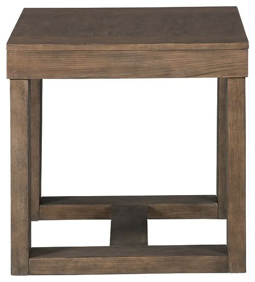 Ashley Express - Cariton Square End Table - Walo Furniture