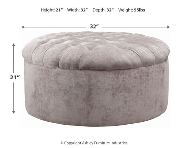 Ashley Express - Carnaby Oversized Accent Ottoman - Walo Furniture