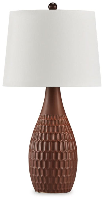 Ashley Express - Cartford Ceramic Table Lamp (2/CN) - Walo Furniture