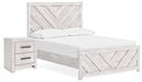 Ashley Express - Cayboni Full Panel Bed with Nightstand - Walo Furniture