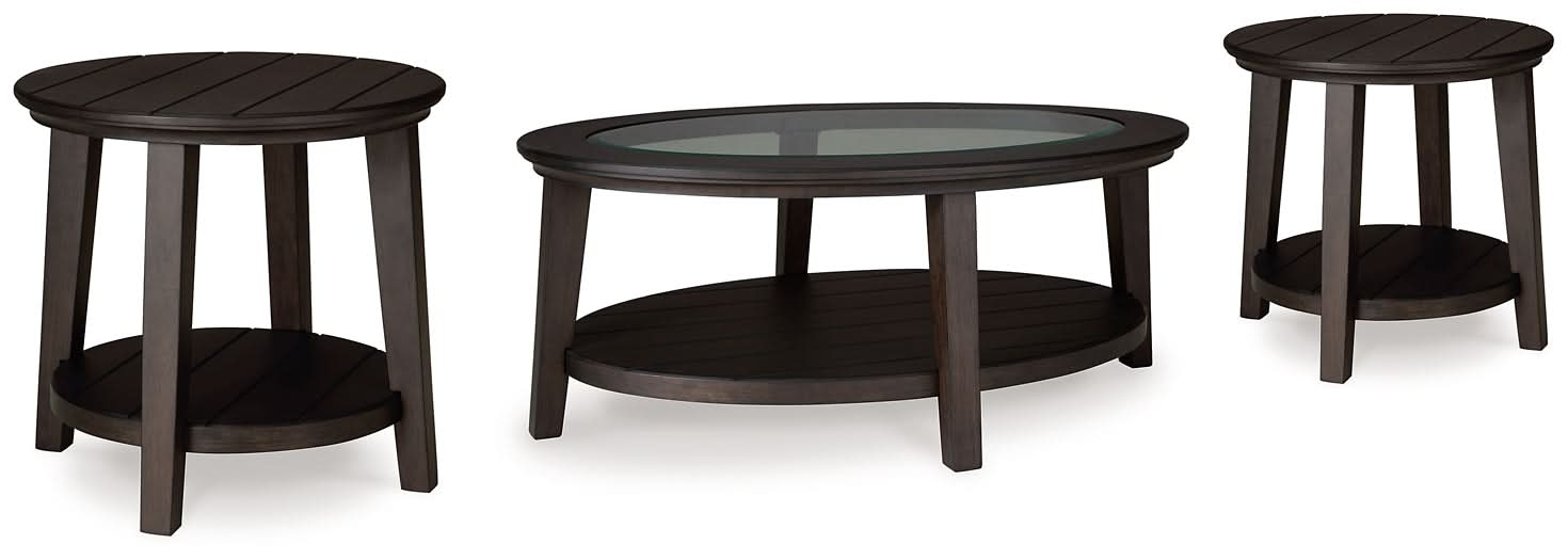 Ashley Express - Celamar Coffee Table with 2 End Tables - Walo Furniture