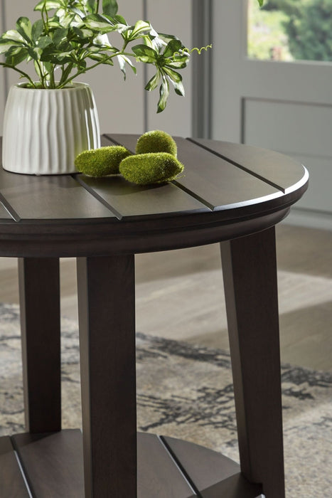 Ashley Express - Celamar Round End Table - Walo Furniture