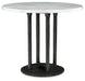 Ashley Express - Centiar Counter Height Dining Table and 4 Barstools - Walo Furniture