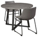 Ashley Express - Centiar Dining Table and 2 Chairs - Walo Furniture