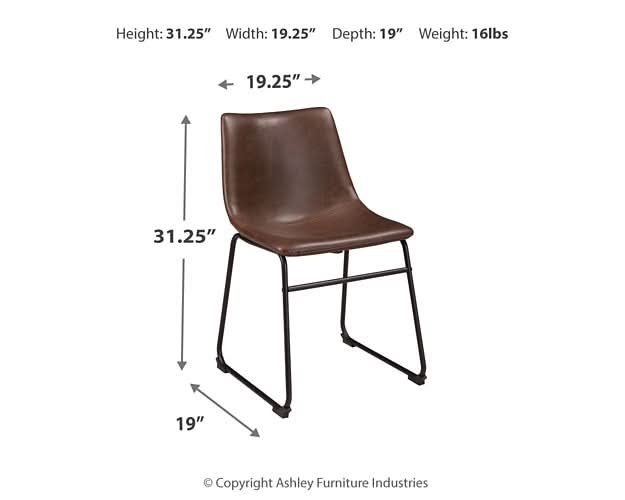 Ashley Express - Centiar Dining Table and 4 Chairs - Walo Furniture