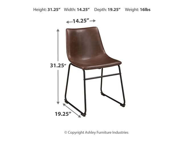 Ashley Express - Centiar Dining UPH Side Chair (2/CN) - Walo Furniture