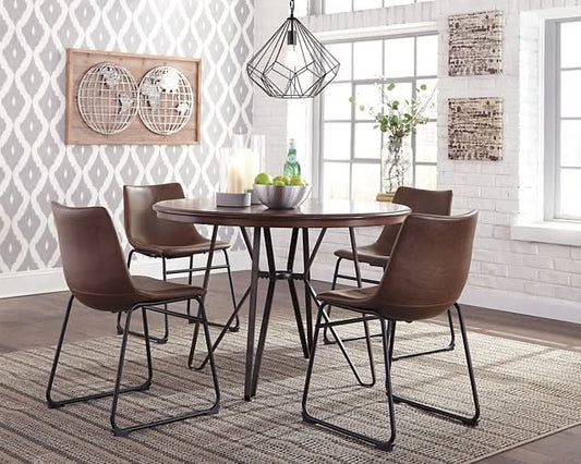 Ashley Express - Centiar Round Dining Room Table - Walo Furniture