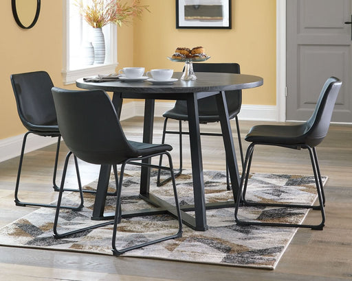 Ashley Express - Centiar Round Dining Room Table - Walo Furniture