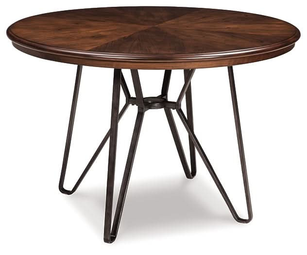 Ashley Express - Centiar Round Dining Room Table - Walo Furniture