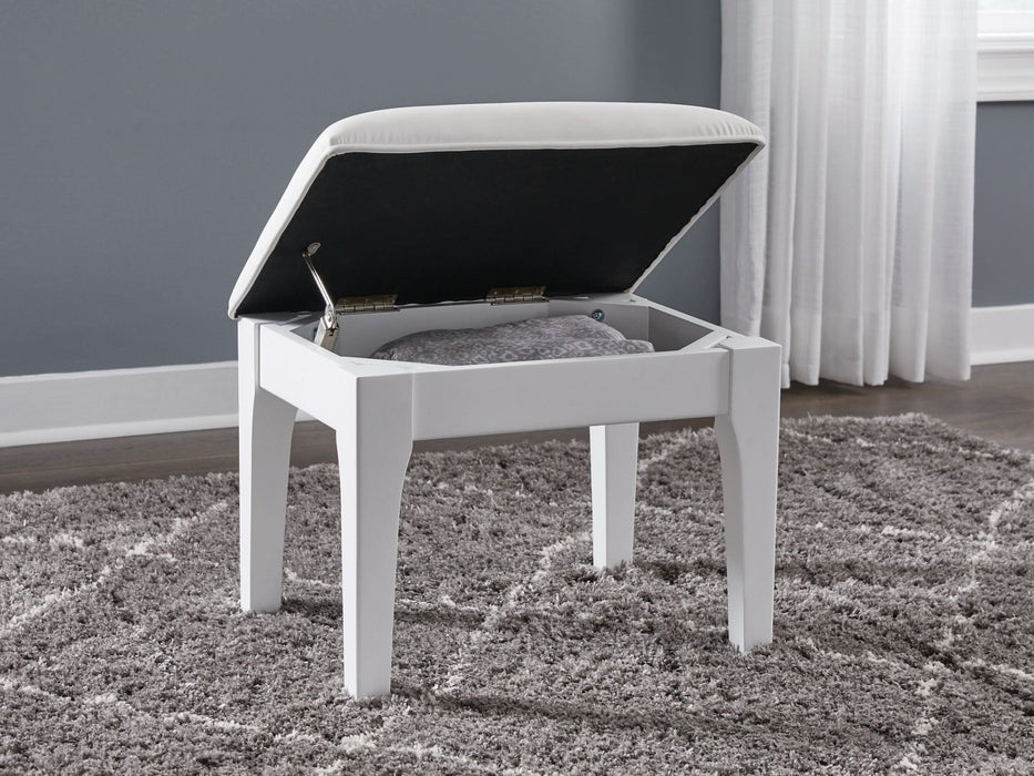 Ashley Express - Chalanna Vanity Stool - Walo Furniture