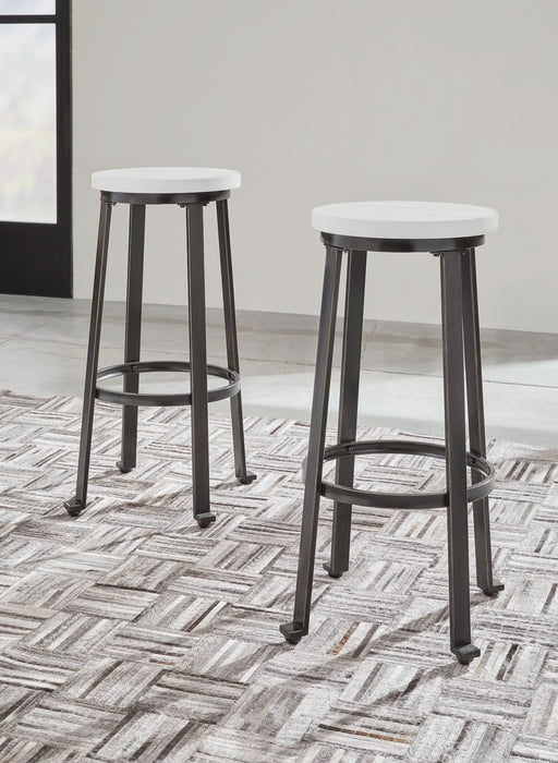 Ashley Express - Challiman Tall Stool (2/CN) - Walo Furniture