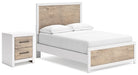 Ashley Express - Charbitt Full Panel Bed with Nightstand - Walo Furniture