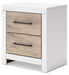 Ashley Express - Charbitt Full Panel Bed with Nightstand - Walo Furniture