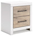 Ashley Express - Charbitt Twin Panel Bed with Nightstand - Walo Furniture