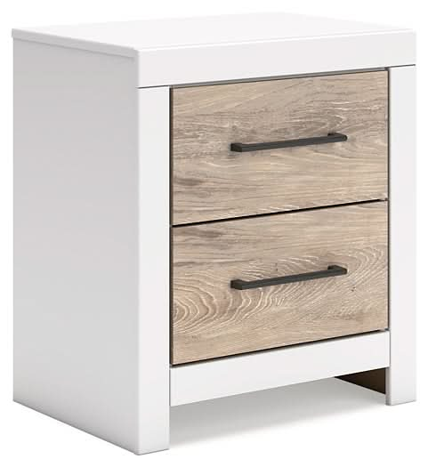 Ashley Express - Charbitt Two Drawer Night Stand - Walo Furniture