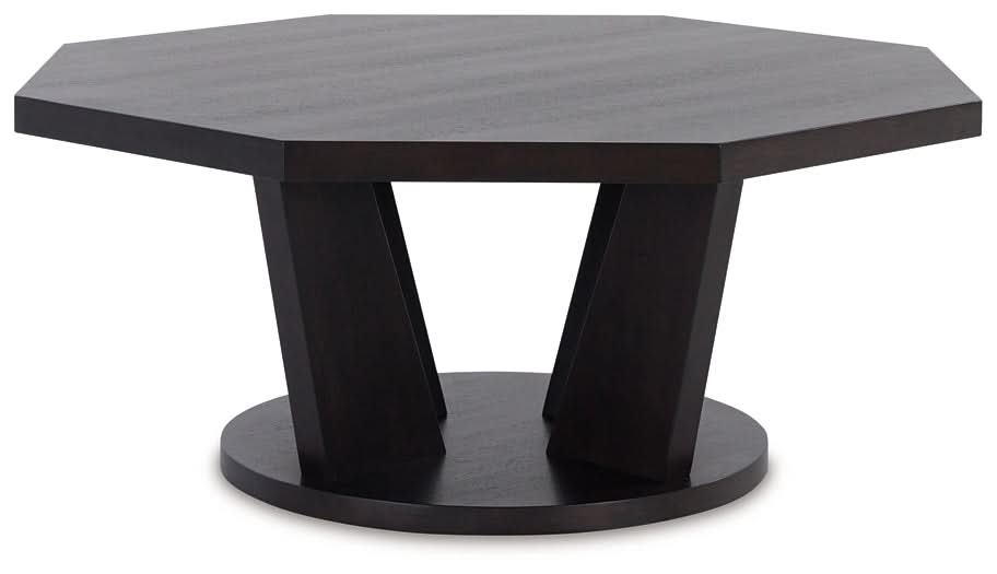 Ashley Express - Chasinfield Octagon Cocktail Table - Walo Furniture