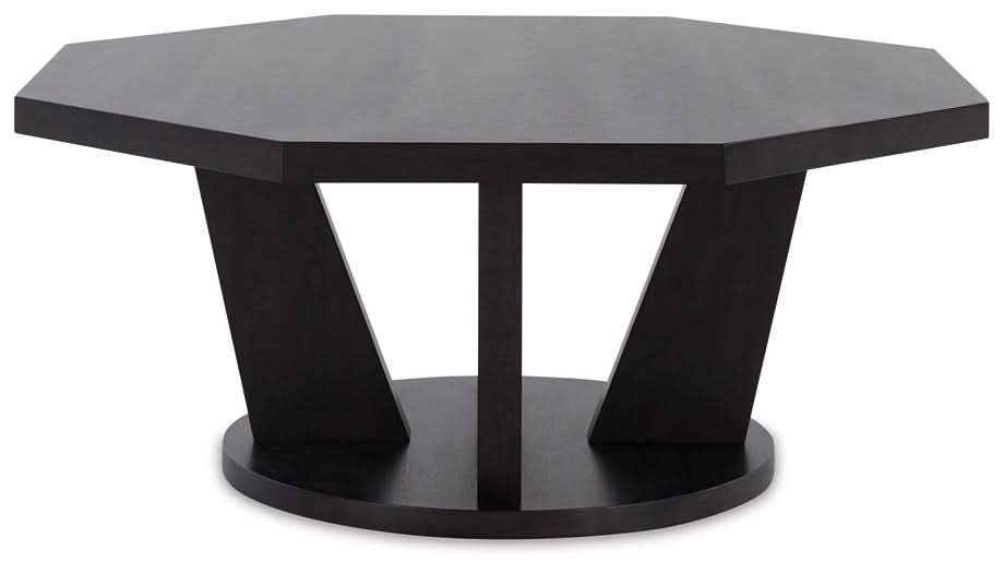 Ashley Express - Chasinfield Octagon Cocktail Table - Walo Furniture