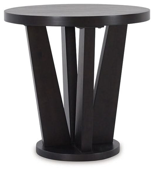 Ashley Express - Chasinfield Round End Table - Walo Furniture