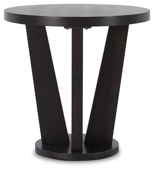 Ashley Express - Chasinfield Round End Table - Walo Furniture