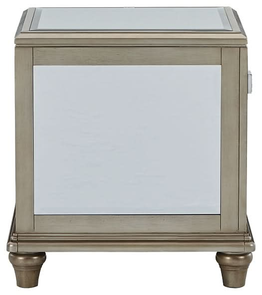 Ashley Express - Chevanna Rectangular End Table - Walo Furniture