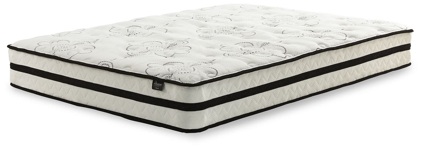 Ashley Express - Chime 10 Inch Hybrid 10 Inch Hybrid Mattress with Foundation - Walo Furniture