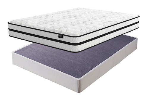 Ashley Express - Chime 10 Inch Hybrid Mattress with Foundation - Walo Furniture