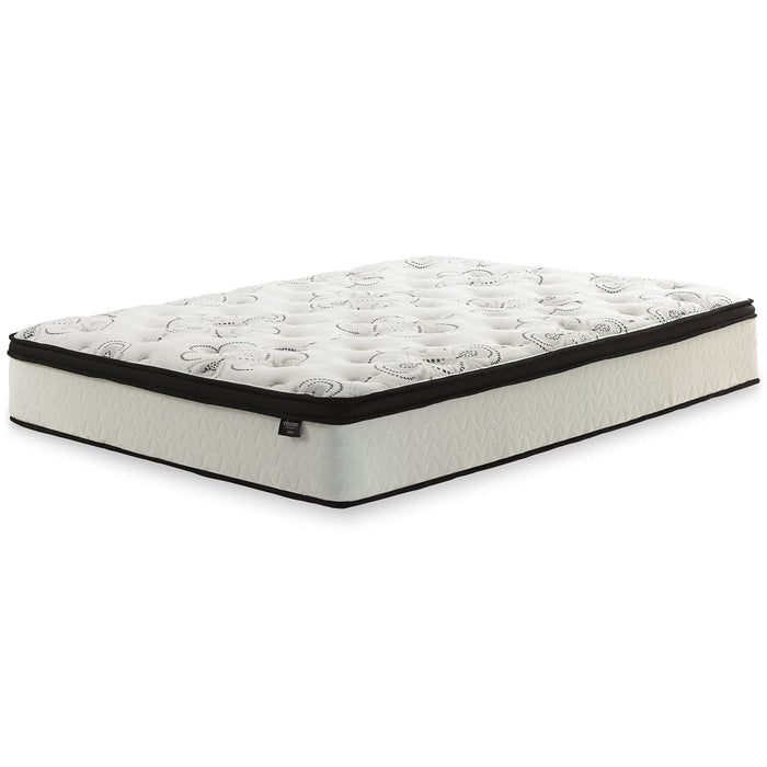 Ashley Express - Chime 12 Inch Hybrid Mattress with Adjustable Base - Walo Furniture