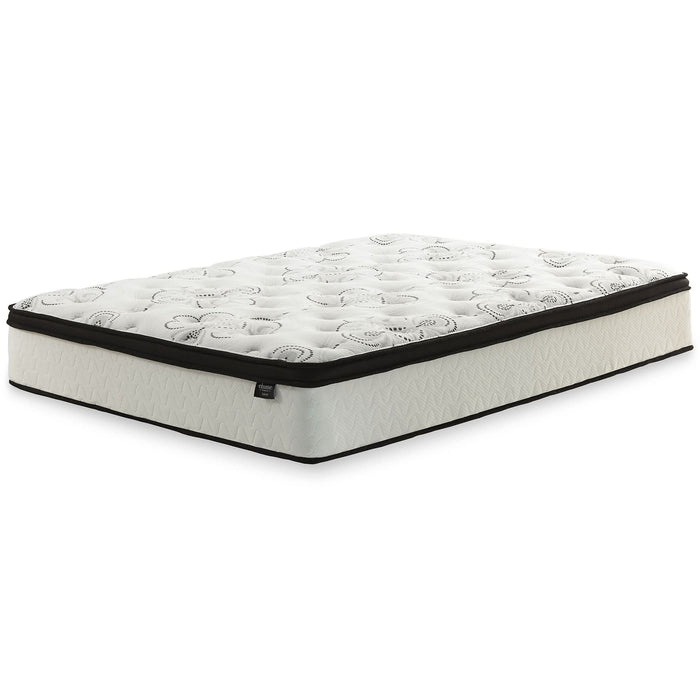 Ashley Express - Chime 12 Inch Hybrid Mattress with Foundation - Walo Furniture