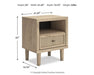 Ashley Express - Cielden One Drawer Night Stand - Walo Furniture