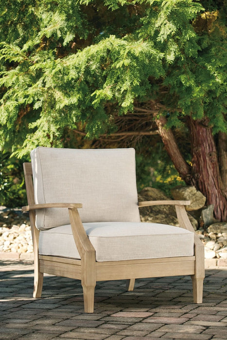 Ashley Express - Clare View 2 Outdoor Lounge Chairs with 2 End Tables - Walo Furniture