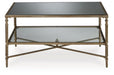 Ashley Express - Cloverty Rectangular Cocktail Table - Walo Furniture