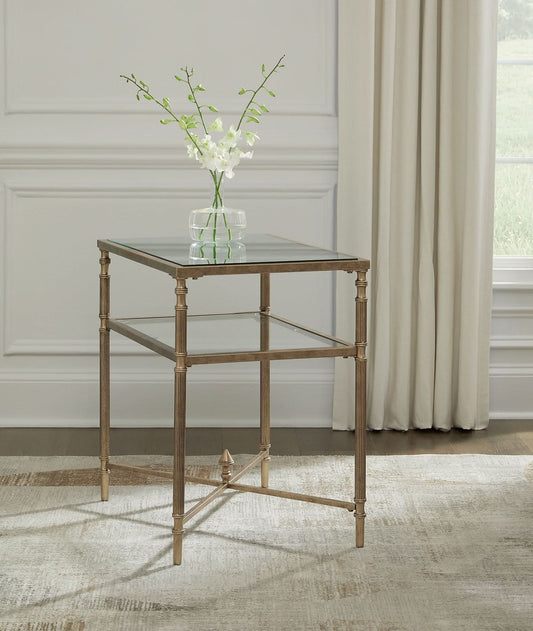 Ashley Express - Cloverty Rectangular End Table - Walo Furniture