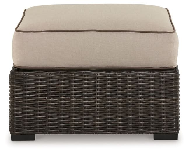 Ashley Express - Coastline Bay Ottoman with Cushion - Walo Furniture