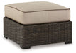 Ashley Express - Coastline Bay Ottoman with Cushion - Walo Furniture